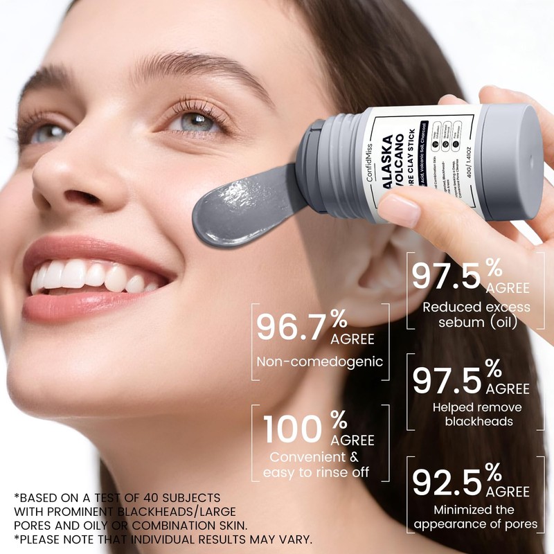 ConfidMiss Clay Stick Face Mask for Deep Pore Cleansing