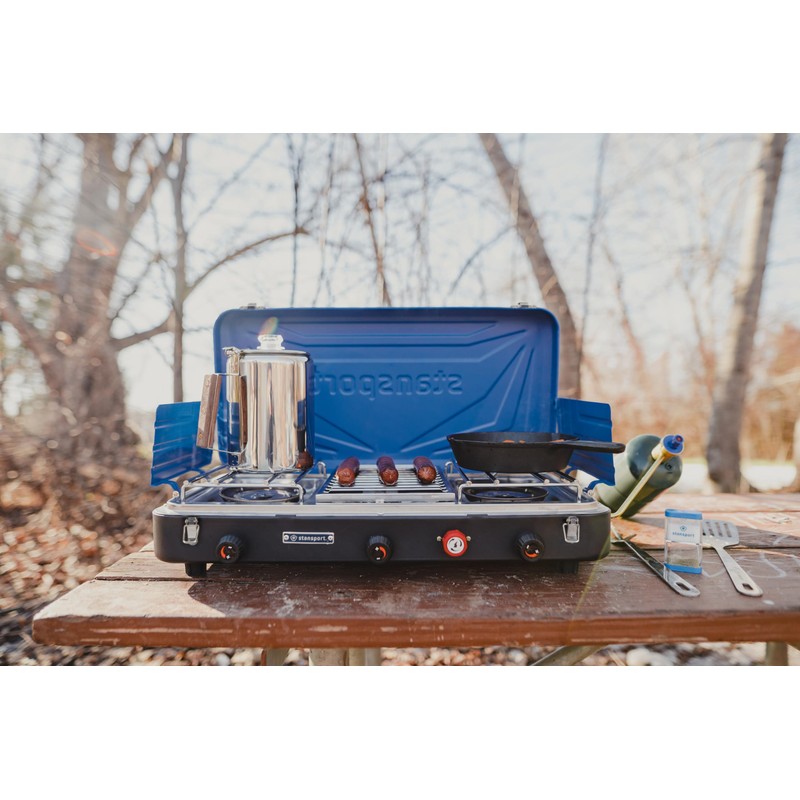 Brass Propane Stove Pressure Regulator 10 PSI - Camping Stove