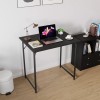 FDW 32 inch Computer Desk,Office Desk with Metal Frame,Modern Simple