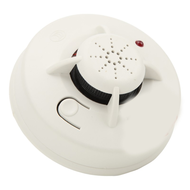 Smoke Alarm Battery Operated LED Indicator Quick Response Dustproof 360°