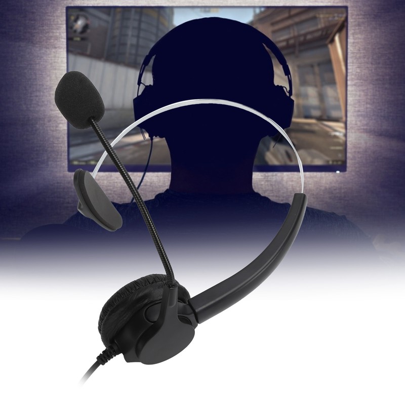 USB Headset with Microphone Noise Reduction Audio Control for Business