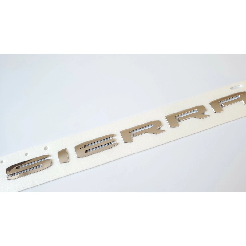 GMC Chrome Rear Tailgate DENALI Sierra Emblem GMC Sierra 1500