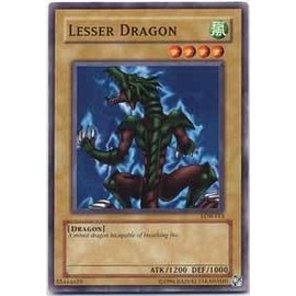 Yu-Gi-Oh! - Lesser Dragon (LOB-113) - Legend of Blue Eyes White Dragon - 1st Edition - Common