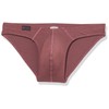 Jack Adams Men's Bikini Brief, Deep Mahogany