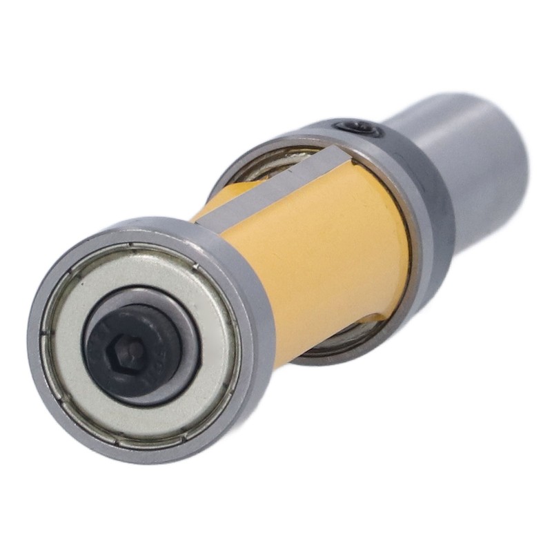 1/2in Shank Flush Trim Bit Double Bearings Straight Milling Cutter