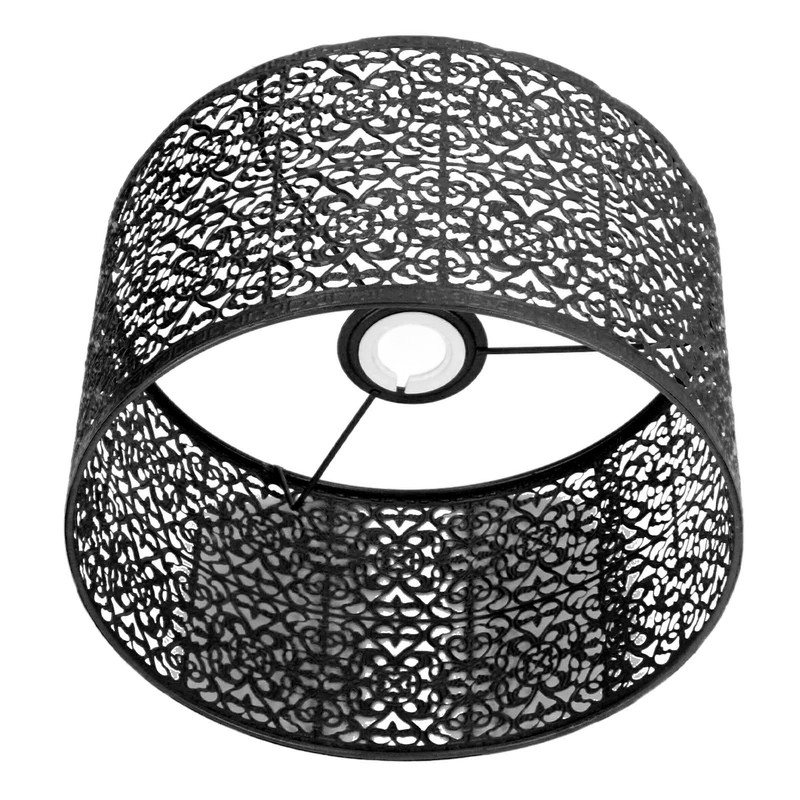 Lamp Shade Hollow Out Metal Lampshade E27 E14 Universal Use