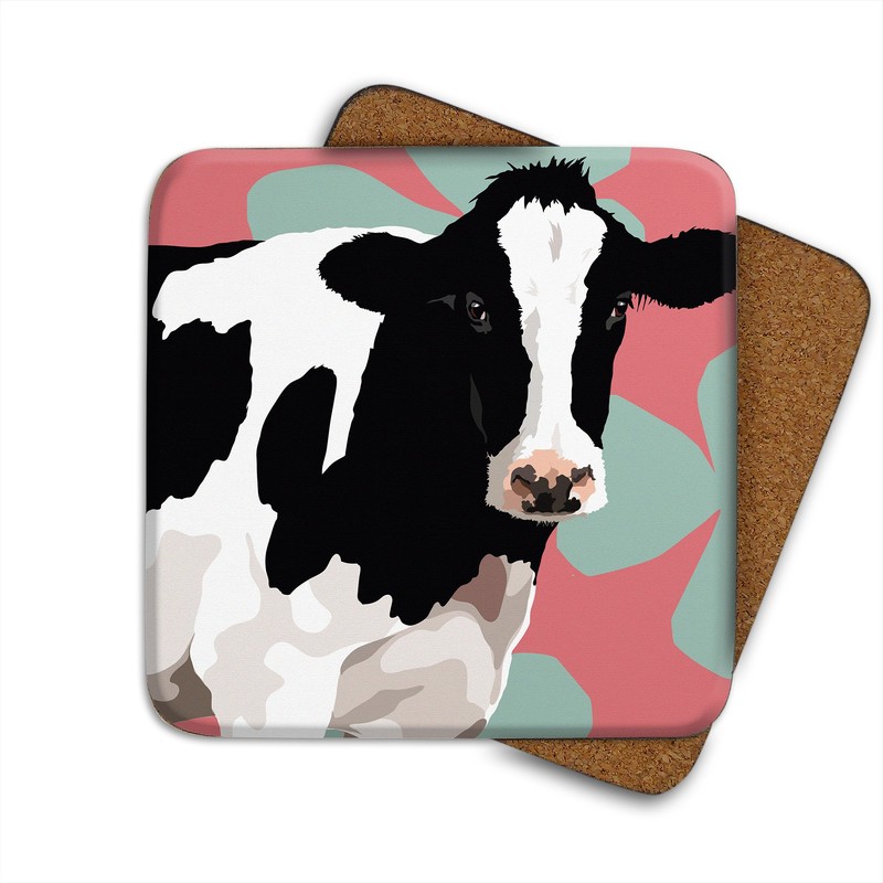 Leslie Gerry Animal Coasters, Set of 4