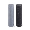 Shungite and Soapstone Cylinders for meditation Unpolished Natural stones, Tolvu