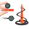 1 pcs 211.5 Dog Whistle Orange with Whistle Band