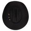 Stetson Men's 3X Oakridge Wool Felt Cowboy Hat Black 7
