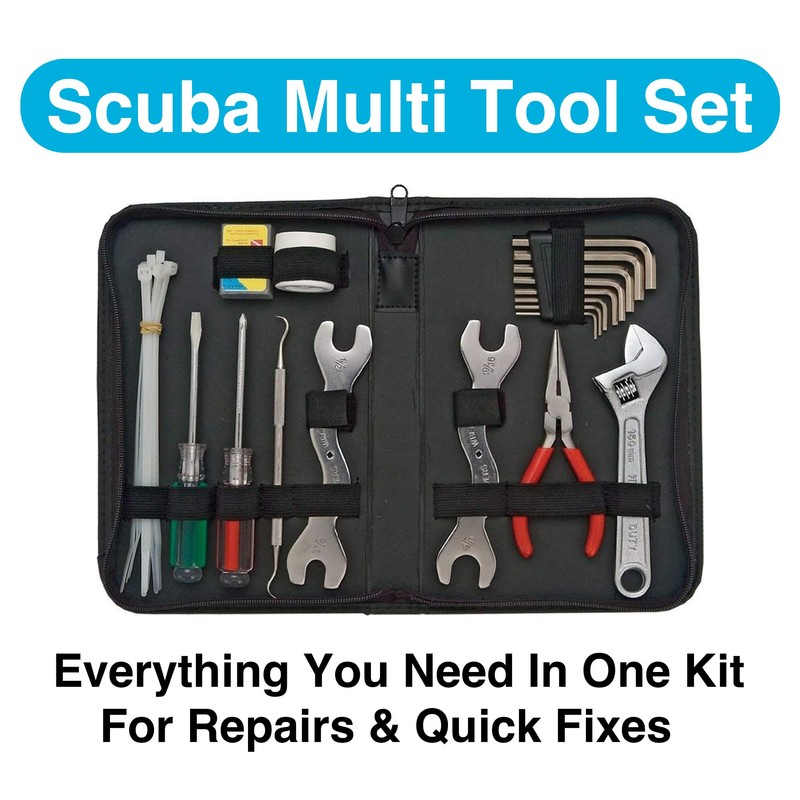 Innovative Scuba Concepts Deluxe Scuba Diving Tool Kit - Ultimate