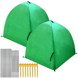CIEOVO 2 Pack Winter Plant Covers Freeze Protection Shrub Covers Winter Warm Plant Frost Shrub Covers for Outdoor Plants Fruit Potted Protecting Tree from Freezing Animals Eating