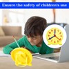 Eophmi Learn to Tell The Time Clock 2pcs Teaching Clocks