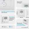 Homematic IP Smart Home Digital Wall Thermostat with Humidity Sensor,