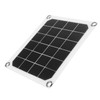 6V 10W Outdoor Solar Power Panel Exhaust Fan USB Charging