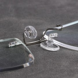 5 Pairs Eyeglasses Nose Pads Round Push in Nose Pieces,Slide in Nosepads for Glasses Sunglasses