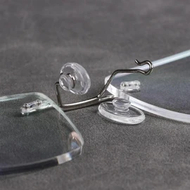 5 Pairs Eyeglasses Nose Pads Round Push in Nose Pieces,Slide in Nosepads for Glasses Sunglasses