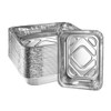 Green Direct Disposable Aluminum Foil Baking Pans with Lids 9x13