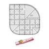1Pc Curve Cutting Ruler, 1Pc Soft Ruler, Round Edge Template