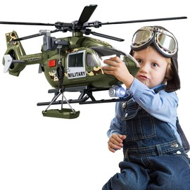 CSDCSD Rescue Transport Helicopters Kids Toys,Helicopters Toy with Crane and Transport Racks,Gifts for Age 3 4 5 6+ Years Old Boys Girls