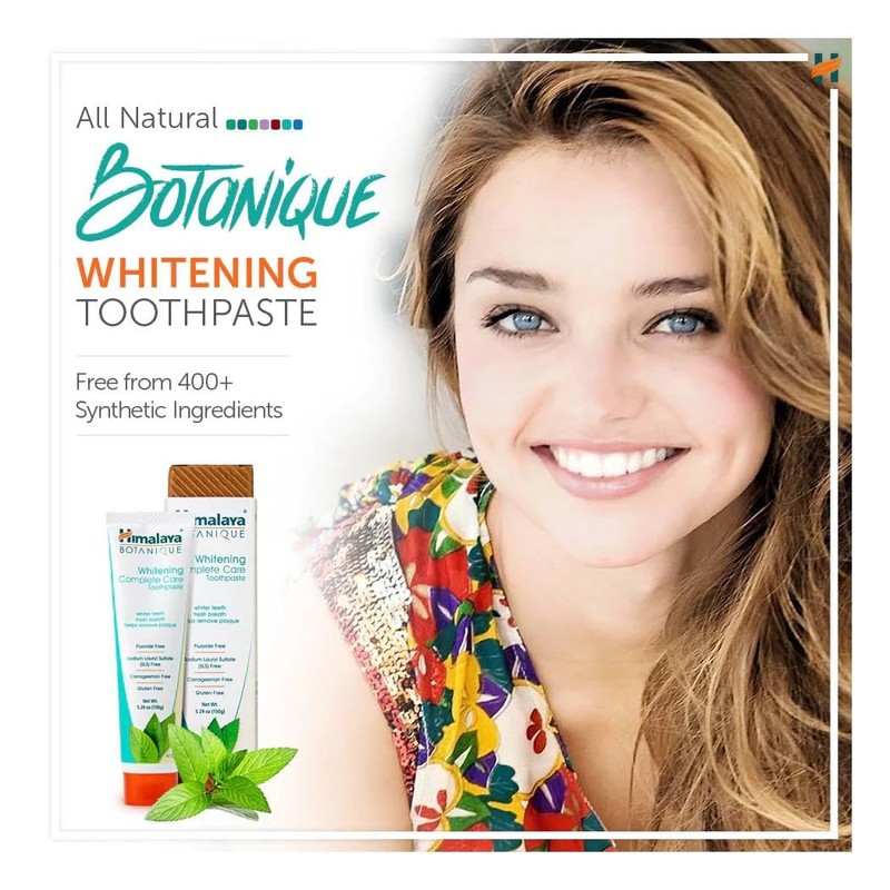 Himalaya Herbal BOT Complete Care Whitening Mint Toothpaste, 150 g