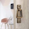 SHANGHh Antique Drawer Handles Door Bin Cupboard Drop Ring Pulls