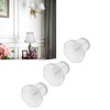 3Pcs Modern Lamp Shades E14 Candle Chandelier Lampshade Clip On