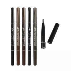 Ropes 로페스 오토 아이브로우 펜슬 1색 12개입 선택형 - O [04-81호 회색12개입] Lopez Auto Eyebrow Pencil 1 Color 12 Pack - O [04-81 Gray 12 Pack]