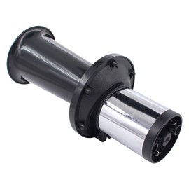 Doo Engy Retro Horn Antique Horn Old Classic Car Horn Fanfare 12 V 110 dB with Classic Car Sound Universal Black for Car Motorcycle Antique Vintage Classic Vehicles