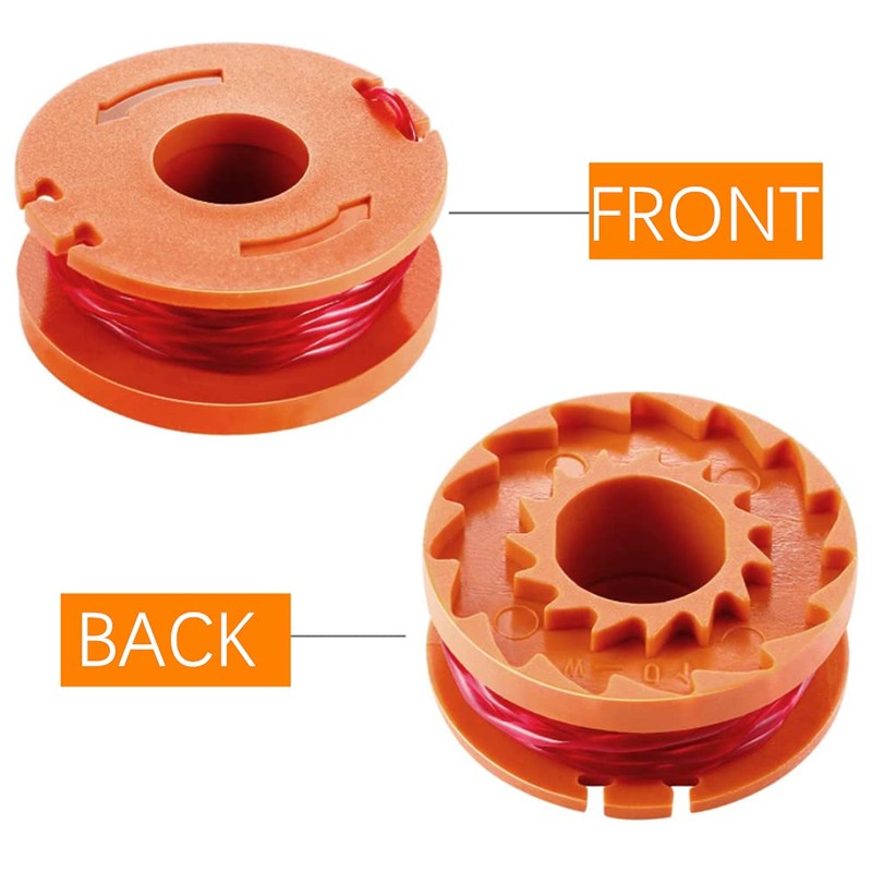 4 Pcs Worx Strimmer Spool Lawn Mower Strimmer Spool Grass