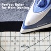 UPTTHOW Hot Hem Ruler Sewing Fabric Ironing Tool Seam Allowance