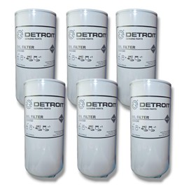 Generic 23530573 Oil filter Replaces P552100 LF3620 B495 (Pack of 6)