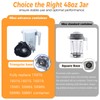 48oz Blender Pitcher Replacement for Vitamix Fits Quiet One VM0100A