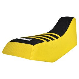 Honda Fourtrax TRX 70 Gripper Seat Cover 1986 - 1987  YELLOW -BLACK- YELLOW #279