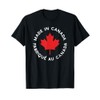 Made in Canada Tshirt Funny Canadian Gift French Text T-Shirt