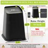 Bed Risers 10 inch Heavy Duty, Oversized Furniture Riser for