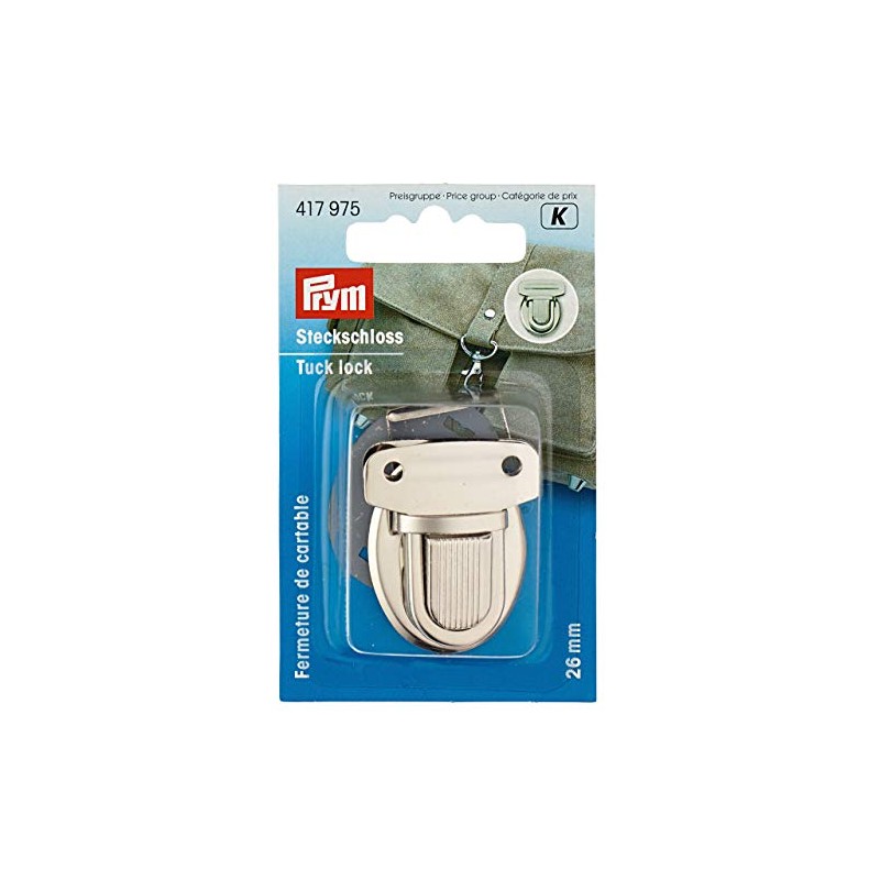 Prym 26 mm Tuck Lock, Silver