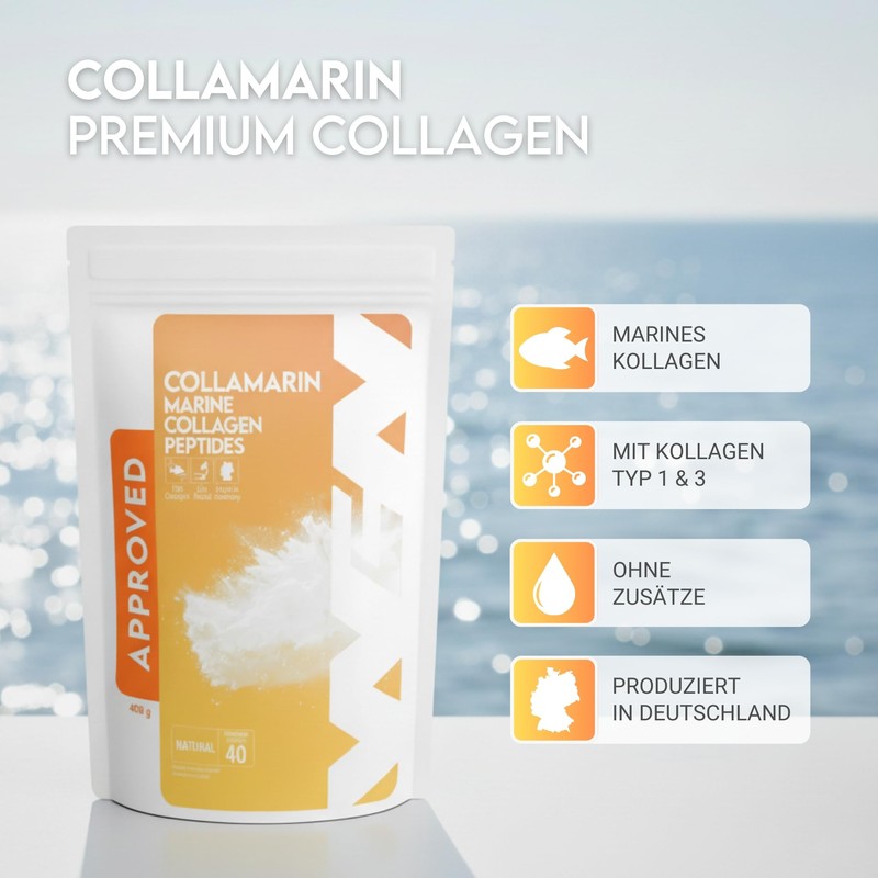 WFN Approved Collamarin Marine Collagen Powder 400 g Tasteless Bioactive
