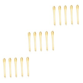 Baluue 15pcs Mini Makeup Spoons Face Cream Eye Cream Application Tools Multi-purpose Cosmetics Digging Sticks for Travel Home Use Comfortable Grip Vibrant Colors