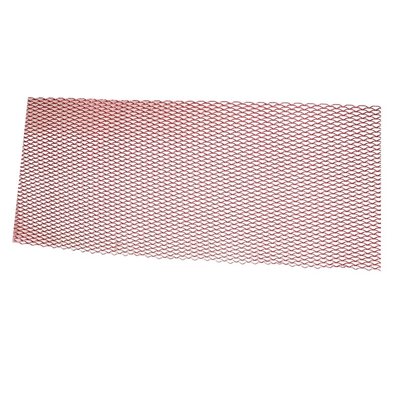 Car Front Center Grid Grille Rhombic Mesh Stable Structure Aluminum