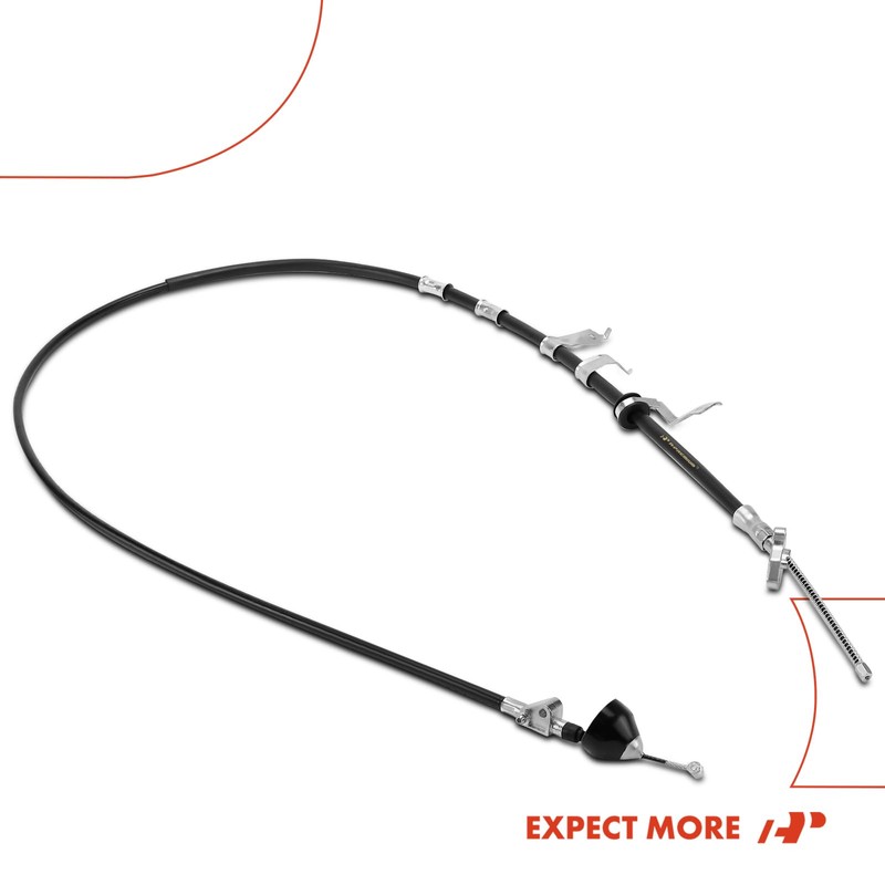 A-Premium Rear Passenger Side Parking Brake Cable Assembly Compatible with