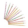 Kisangel 36pcs Cute Fruit Themed Pencils for Fun Wooden Drawing