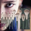 (Type Brush 14 Types + Green Pouch) Makeup Brush Set - Artist Makeup Brushes...