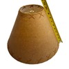 Rustic Oiled Kraft Laced Lamp Shade - 14"