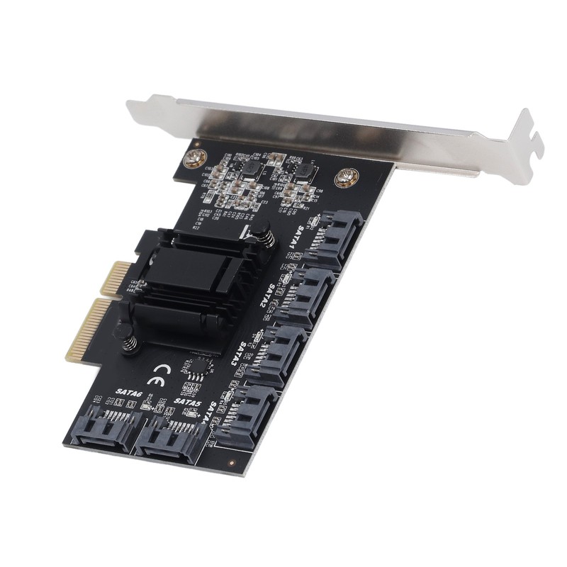 PCIe 3.0 X4 to SATA 3 Adapter Card High Speed
