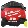 Milwaukee Tool 48-22-1435E 35Ft Stud Tape Measure With Engineer's Scale