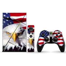 MightySkins Skin Compatible With NVIDIA Shield TV (2017) wrap cover sticker skins America Strong