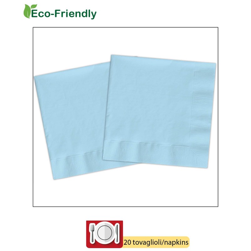 Kit Party Tavola Flower Shape per 8 persone (44 pezzi: