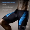 MY KILOMETRE - Pantalones Cortos de triatlón para Hombre con