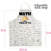 BNQL Math Apron Math Gifts for Math Lovers Gift Mathematics